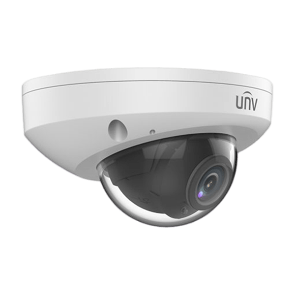 UNV IPC314SB-ADF28K-I0, 4MP Network IR Mini Dome Camera, 120dB WDR, IP67&IK10, Built-in Mic, Smart functions, Starlight, Basic harness + audio I/O leads