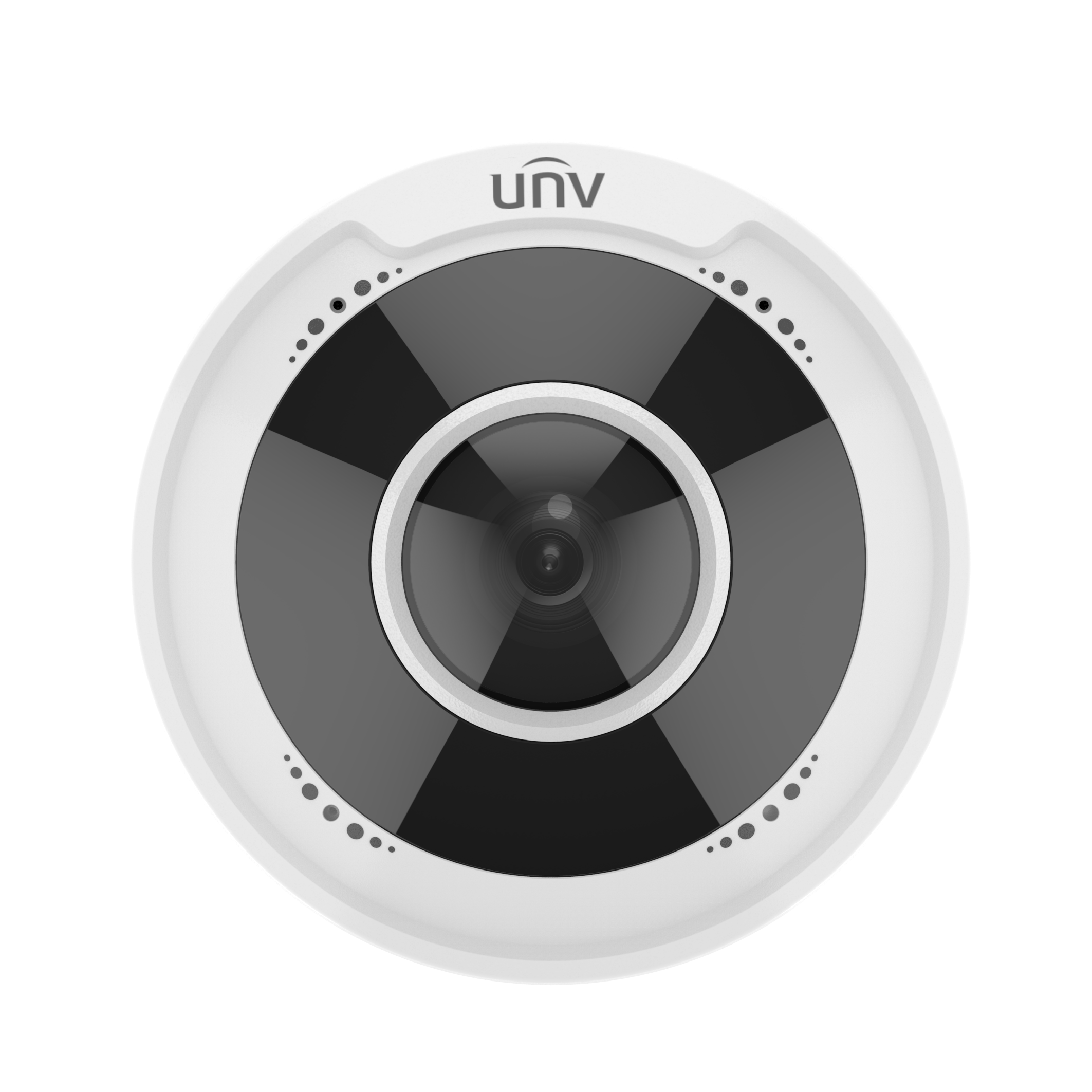 UNV IPC86CEB-AF18KC-I0, 12MP, 360 degree view fisheye, IP66 & IK10, Built in Mic & Speaker, Enhanced harness