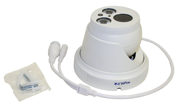 WGC153H-D2A-XDP-3.6, Turret IP Security Camera, Audio In, Day/Night, POE, P2P Plug&Play, IP66 Water-proof, ONVIF 2.4