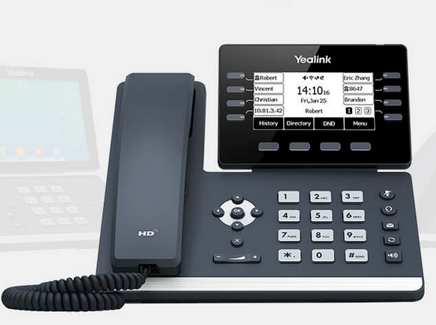 YKT53W,IP Phone, VoIP, PoE, Wi-Fi 2.4G/5G, up to 4 cordless handset