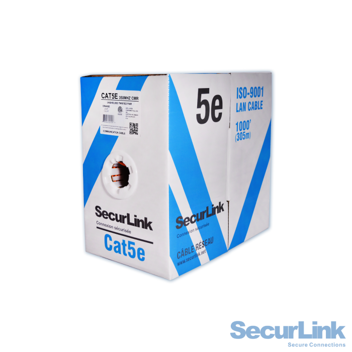 SECURLINK CAT5E INDOOR FT4 CBL-CAT5-1000